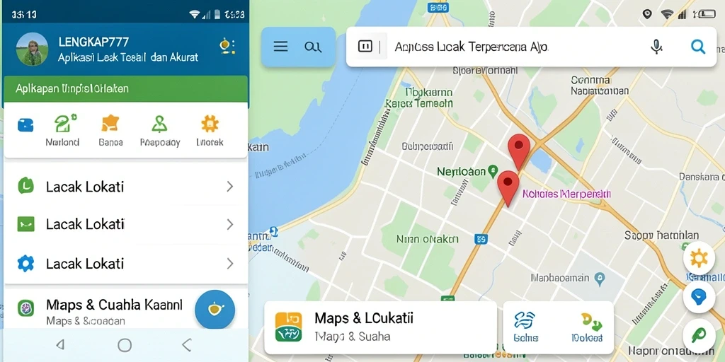 Antarmuka LENGKAP777 yang memudahkan pelacakan lokasi.