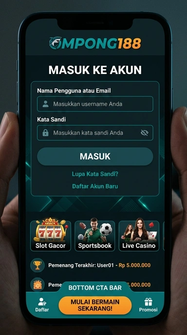 Panduan Masuk Akun Ompong188 Untuk Pengguna Android