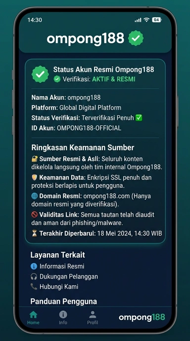 Kanal Resmi ompong188 untuk Pengguna Android Indonesia